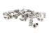 StarTech.com 50-Pack M5 Screws, 10mm Long Computer/PC Case Fan Screws, Self-Tapping Computer Case Fan Mounting Screws, Phillips/Flat Head, Fits M5 Fan Holes, Steel Zinc Plated - Front