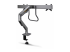 Startech Desk Mount Dual Monitor Arm w/ Crossbar, Up To 27" Displays - Back