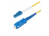 StarTech.com 10m (32.8ft) LC to SC (UPC) OS2 Single Mode Simplex Fiber Optic Cable, 9/125µm, Laser Optimized, 40G/100G, Bend Insensitive, Low Insertion Loss - Right-angle