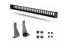Startech 1U Rack Mountable Cable Lacing Bar w/Adjustable Depth, Cable Support Guide For Organized 19" Racks/Cabinets, Horizontal Cable Guide For Patch Panels/Switches/PDUs - Right-angle