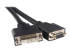 StarTech.com DMS 59 Splitter Cable - Left-angle