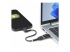 StarTech.com USB-C to USB-A Adapter, USB 5Gbps, Compact USB-C Male to USB-A Female Adapter, Durable Metal Housing, M/F - Left-angle