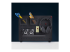 Startech Clamp-On Pegboard with Accessories, 16.5 x 12.5in (42 x 32cm), Steel Pegboard, Desktop Storage Organizer, Desk Mount Peg Board, Black - Front