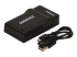 Duracell DRN5923 Replacement Nikon EN-EL12 USB Charger - Left-angle