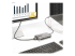 Startech USB C Multiport Adapter, USB C to 4K 60Hz HDMI 2.0, 2-Port 10Gbps USB Hub, 100W Power Delivery Pass-through, GbE, SD/MicroSD, USB Type-C Mini Dock, 10"/25cm Attached Cable - Left-angle