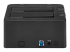 Startech Dual-Bay USB 3.0 to SATA Hard Drive Docking Station, USB Hard Drive Dock, External 2.53.5 SATA IIIIII, SSDHDD Docking Station, Hot-Swap Hard Drive Bay - Back