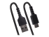 StarTech 20in (50cm) USB A to C Charging Cable, Coiled Heavy Duty Fast Charge & Sync USB-C Cable, High Quality USB 2.0 A to Type-C, Rugged Aramid Fiber, TPE, 3A, S20, iPad, Pixel - Close up