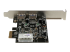 Startech 2 Port PCI Express (PCIe) SuperSpeed USB 3.0 Card Adapter with UASP - Right-angle
