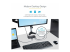 StarTech.com 2 Port Hybrid USB-A + HDMI & USB-C KVM Switch, Single 4K 60Hz HDMI 2.0 Monitor, Compact Desktop and/or Laptop HDMI KVM Switch, USB Bus Powered, Thunderbolt 3 Compatible - Left-angle
