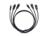 StarTech.com 6ft (1.8m) Dual-DisplayPort and USB 5Gbps KVM Cable - Front