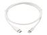 Eaton Tripp Lite Series USB-C to Lightning Sync/Charge Cable (M/M), MFi Certified, White, 3 ft. (0.9 m) - Left-angle
