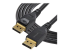 StarTech 13ft/4m VESA Certified DisplayPort 1.4 Cable, 8K 60Hz HBR3 HDR, Super UHD DisplayPort to DisplayPort Monitor Cord, Ultra HD 4K 120Hz DP 1.4 Video Cable M/M DP Connectors - Right-angle